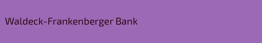 Waldeck-Frankenberger Bank